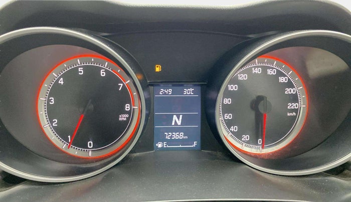 2021 Maruti Swift VXI AMT, Petrol, Automatic, 72,337 km, Odometer Image
