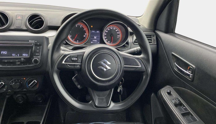 2021 Maruti Swift VXI AMT, Petrol, Automatic, 72,337 km, Steering Wheel Close Up