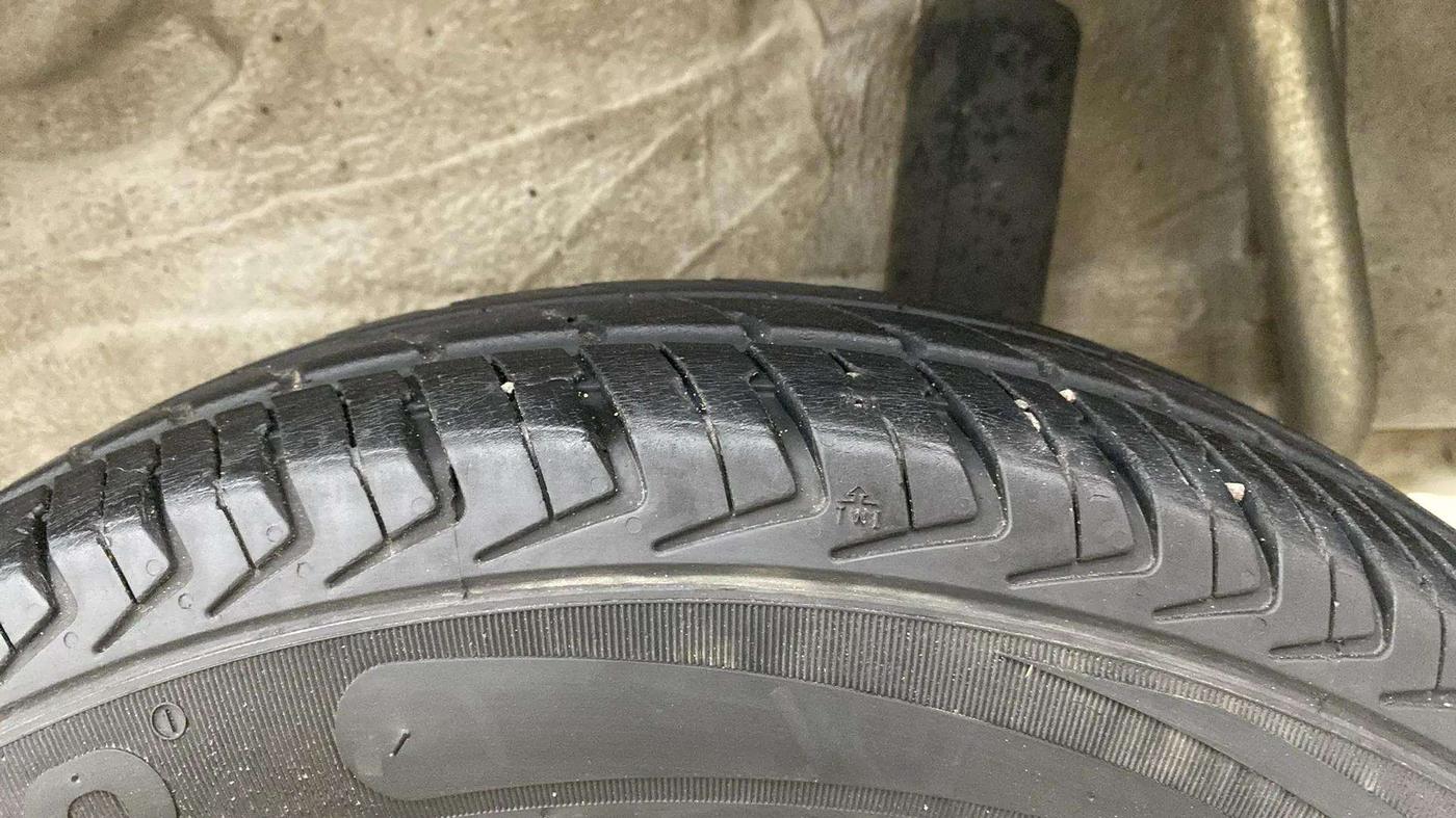 2023 Maruti Alto K10 VXI CNG, CNG, Manual, 35,940 km, Left Rear Tyre Tread