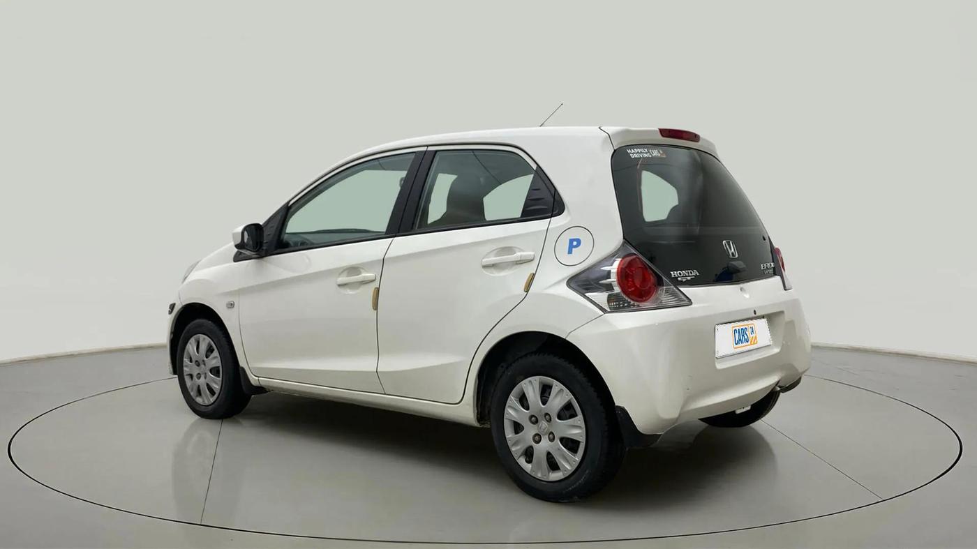 2014 Honda Brio S MT, Petrol, Manual, 51,105 km, Left Back Diagonal