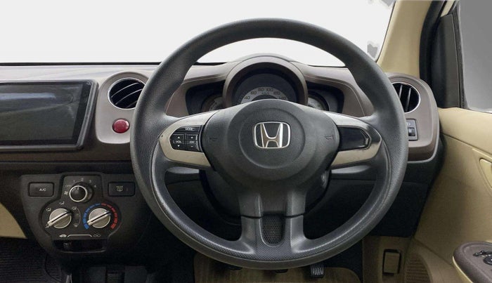 2014 Honda Brio S MT, Petrol, Manual, 51,105 km, Steering Wheel Close Up