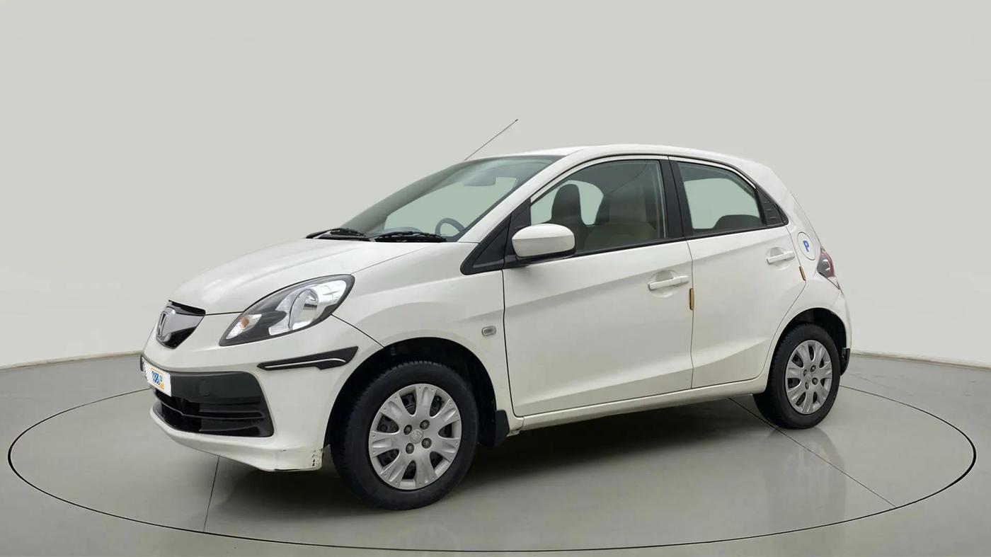 2014 Honda Brio S MT, Petrol, Manual, 51,105 km, Left Front Diagonal