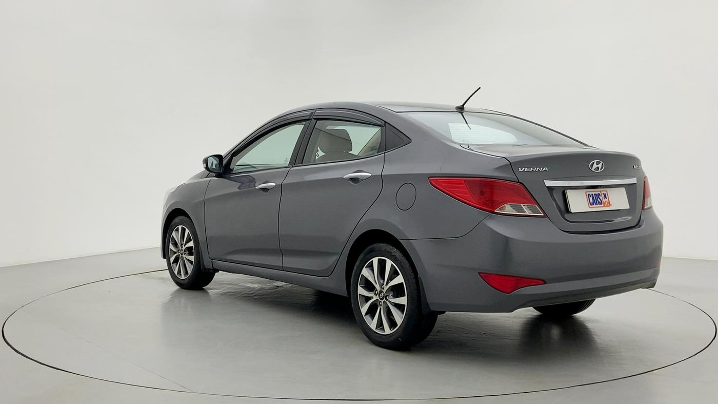 2015 Hyundai Verna FLUIDIC 1.6 CRDI S (o), Diesel, Manual, 63,476 km, Left Back Diagonal