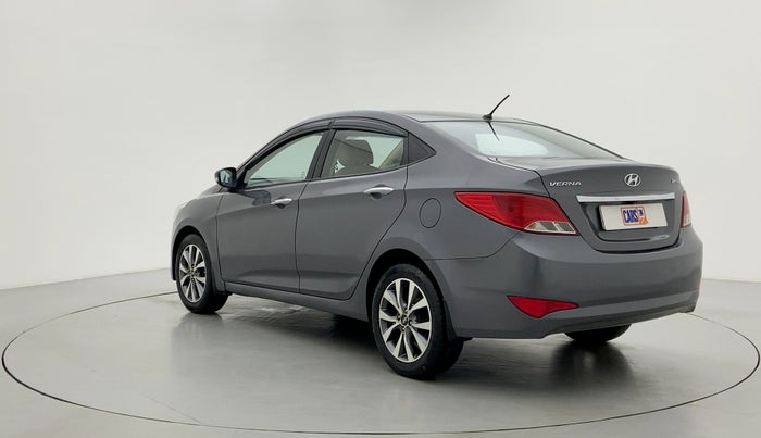 2015 Hyundai Verna FLUIDIC 1.6 CRDI S (o), Diesel, Manual, 63,476 km, Left Back Diagonal