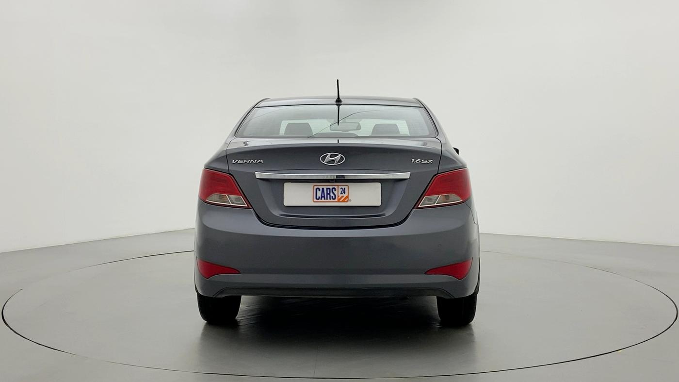 2015 Hyundai Verna FLUIDIC 1.6 CRDI S (o), Diesel, Manual, 63,476 km, Back/Rear