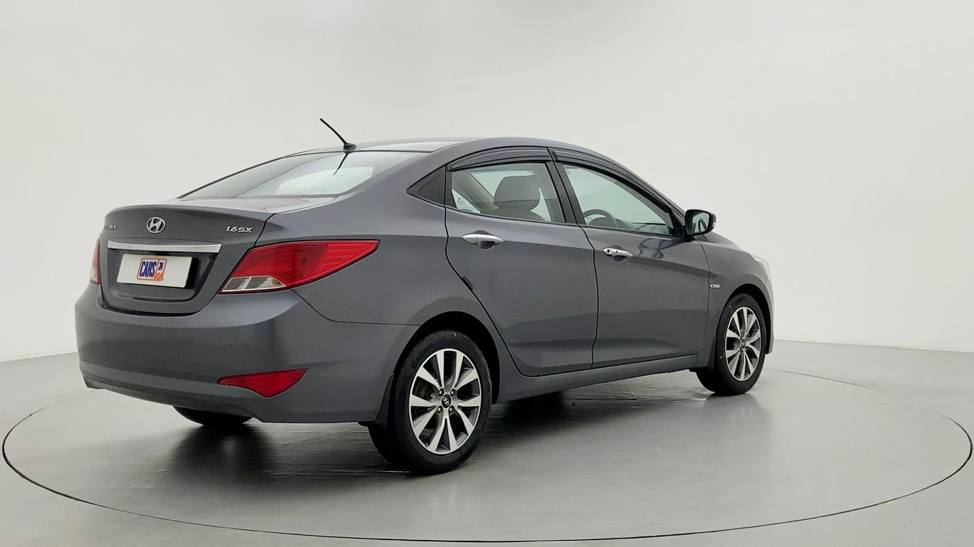 2015 Hyundai Verna FLUIDIC 1.6 CRDI S (o), Diesel, Manual, 63,476 km, Right Back Diagonal
