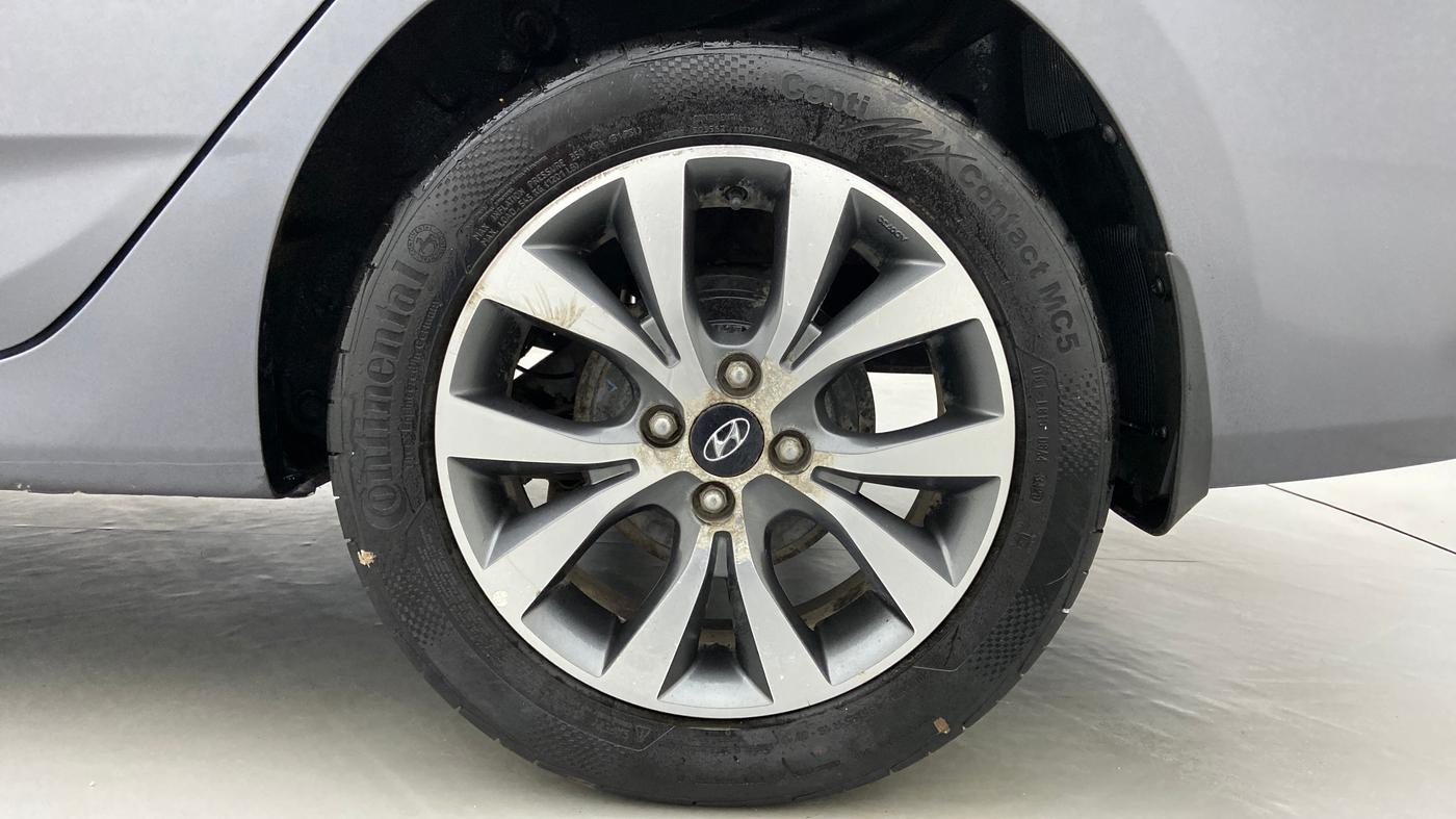 2015 Hyundai Verna FLUIDIC 1.6 CRDI S (o), Diesel, Manual, 63,476 km, Left Rear Wheel