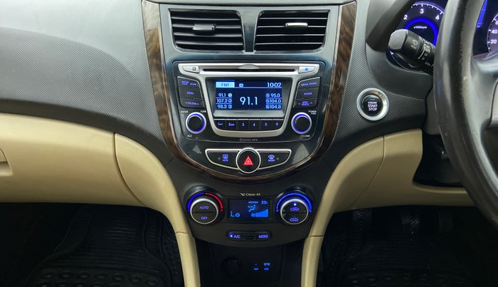 2015 Hyundai Verna FLUIDIC 1.6 CRDI S (o), Diesel, Manual, 63,476 km, Air Conditioner