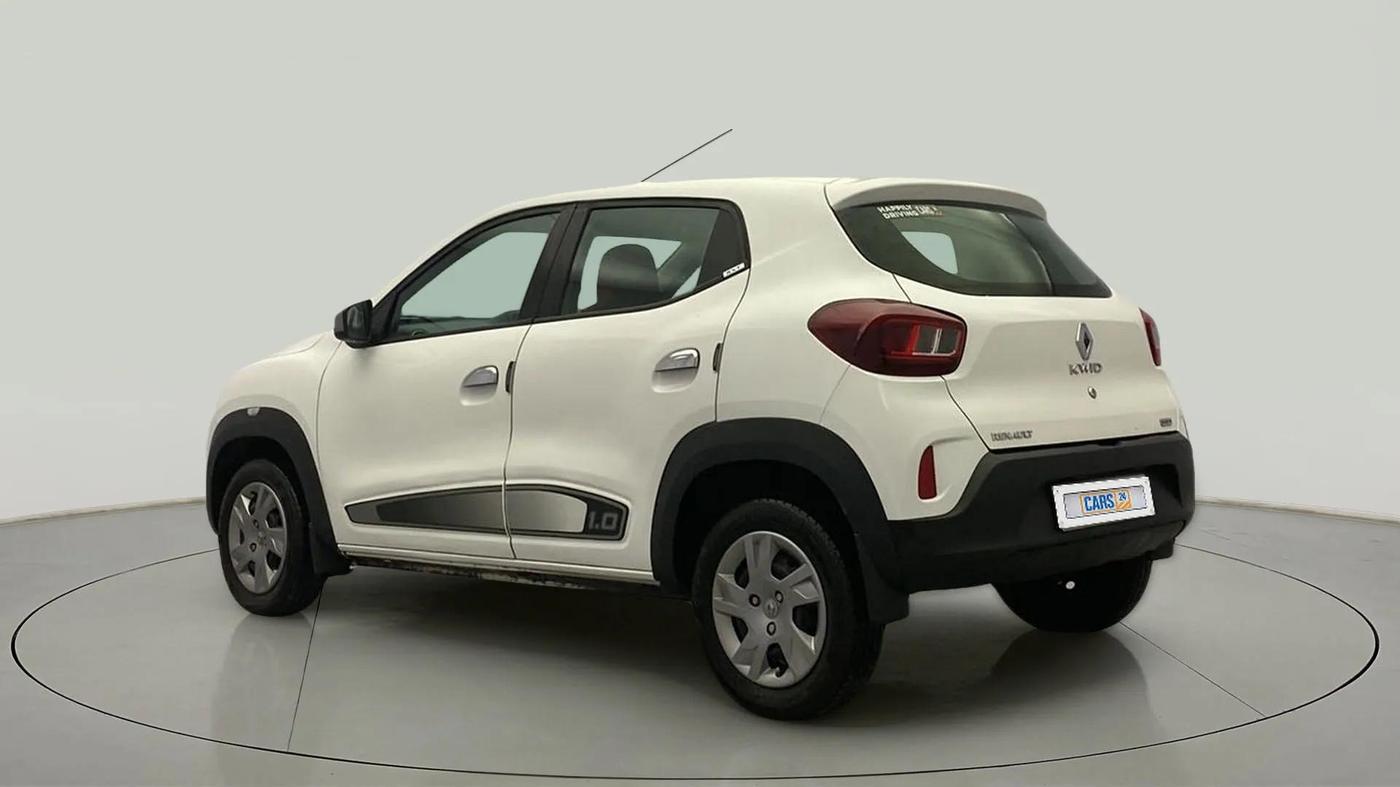 2021 Renault Kwid RXT 1.0 AMT (O), Petrol, Automatic, 19,579 km, Left Back Diagonal