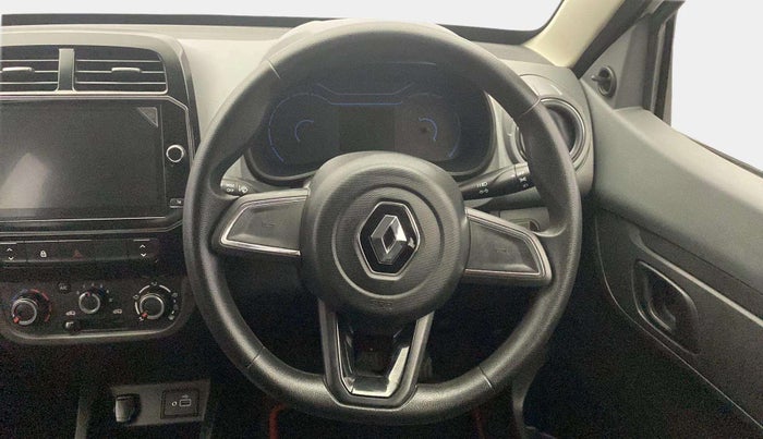 2021 Renault Kwid RXT 1.0 AMT (O), Petrol, Automatic, 19,579 km, Steering Wheel Close Up