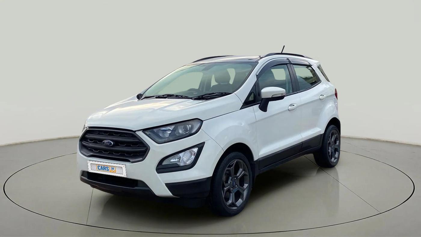 2018 Ford Ecosport TITANIUM 1.5L SPORTS(SUNROOF) DIESEL, Diesel, Manual, 41,075 km, Left Front Diagonal