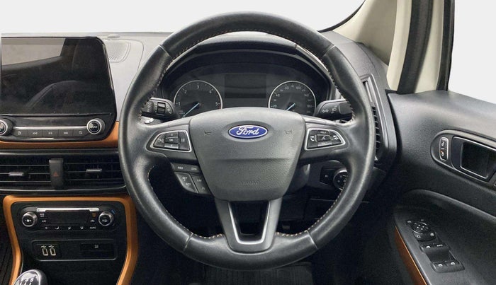 2019 Ford Ecosport TITANIUM 1.5L SPORTS(SUNROOF) DIESEL, Diesel, Manual, 86,320 km, Steering Wheel Close Up