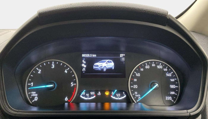 2019 Ford Ecosport TITANIUM 1.5L SPORTS(SUNROOF) DIESEL, Diesel, Manual, 86,320 km, Odometer Image