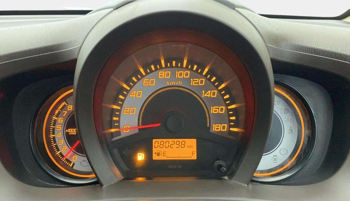 2013 Honda Brio S MT, Petrol, Manual, 80,224 km, Odometer Image