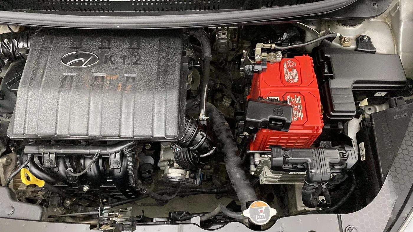 2019 Hyundai GRAND I10 NIOS SPORTZ AMT 1.2 KAPPA VTVT, Petrol, Automatic, 69,230 km, Engine View - Left