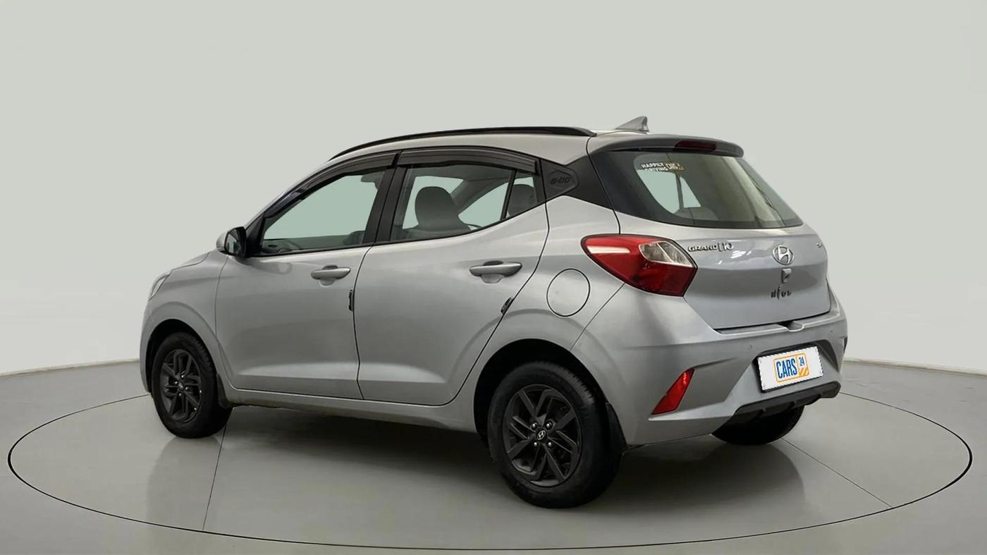 2019 Hyundai GRAND I10 NIOS SPORTZ AMT 1.2 KAPPA VTVT, Petrol, Automatic, 69,230 km, Left Back Diagonal
