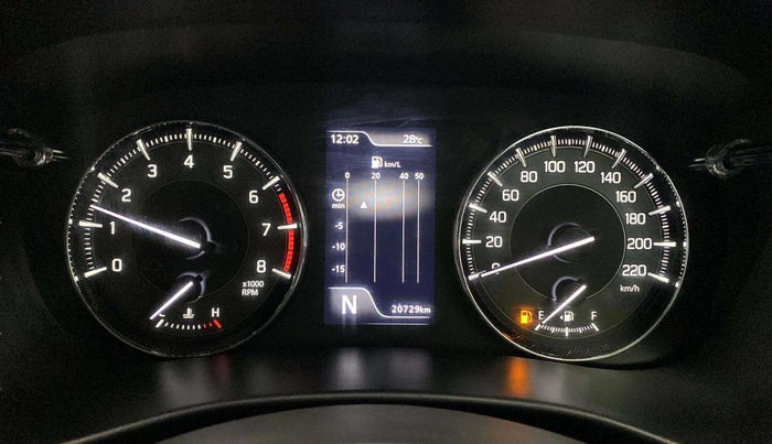 2022 Maruti Baleno ALPHA 1.2 AGS, Petrol, Automatic, 20,669 km, Odometer Image