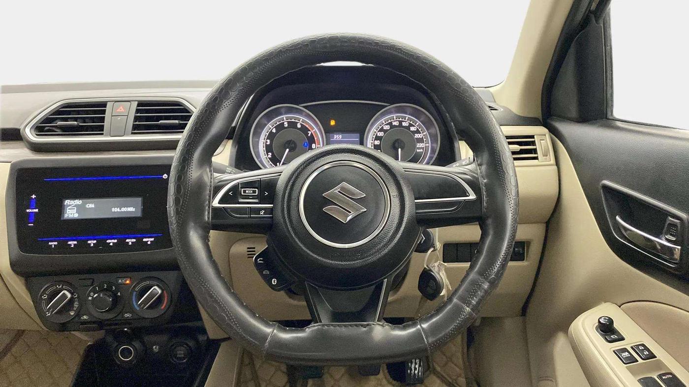 2021 Maruti Dzire VXI, Petrol, Manual, 30,893 km, Steering Wheel Close Up