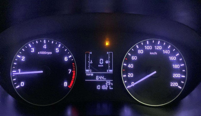2015 Hyundai Elite i20 SPORTZ 1.2, Petrol, Manual, 1,01,756 km, Odometer Image