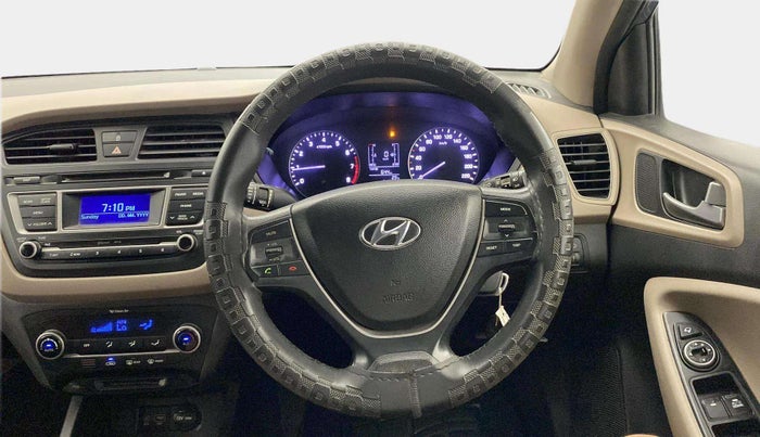 2015 Hyundai Elite i20 SPORTZ 1.2, Petrol, Manual, 1,01,756 km, Steering Wheel Close Up