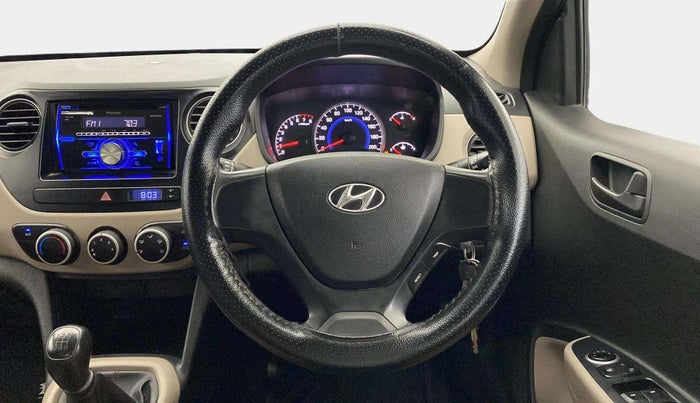 2015 Hyundai Grand i10 MAGNA 1.2 KAPPA VTVT, Petrol, Manual, 66,673 km, Steering Wheel Close Up