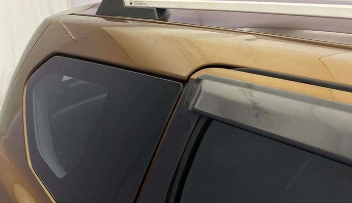 2018 Datsun Go Plus T(O), Petrol, Manual, 81,385 km, Right C pillar - Slightly dented