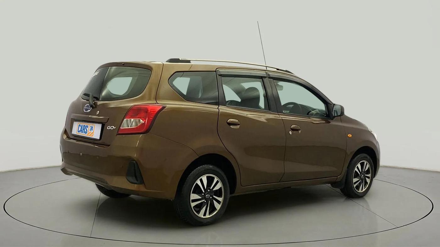2018 Datsun Go Plus T(O), Petrol, Manual, 81,538 km, Right Back Diagonal