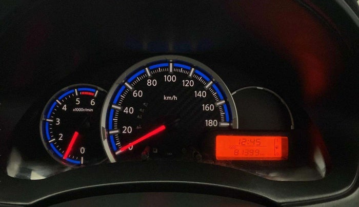 2018 Datsun Go Plus T(O), Petrol, Manual, 81,385 km, Odometer Image