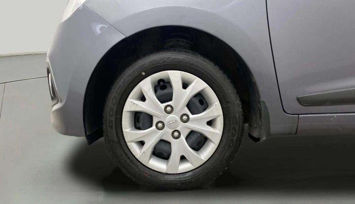 2015 Hyundai Grand i10 SPORTZ 1.2 KAPPA VTVT, Petrol, Manual, 41,974 km, Left Front Wheel