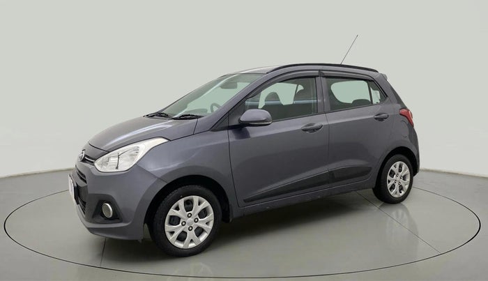 2015 Hyundai Grand i10 SPORTZ 1.2 KAPPA VTVT, Petrol, Manual, 41,974 km, Left Front Diagonal