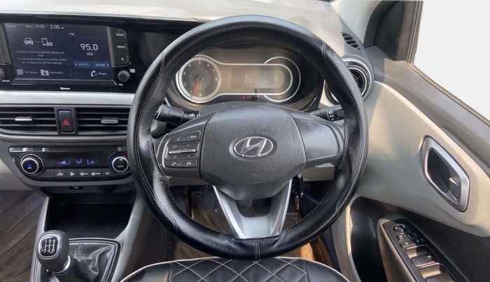 2021 Hyundai GRAND I10 NIOS SPORTZ 1.2 KAPPA VTVT, Petrol, Manual, 35,554 km, Steering Wheel Close Up
