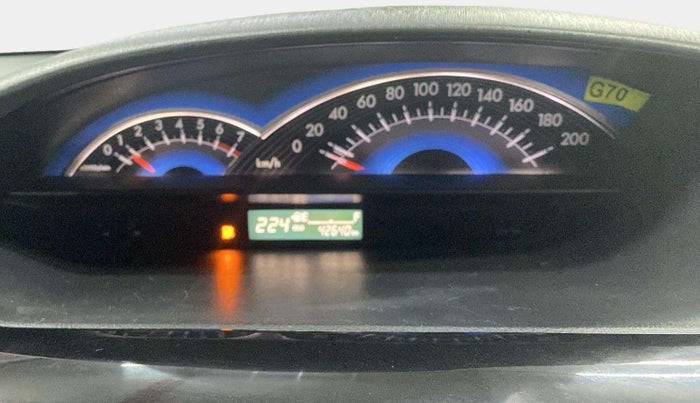 2015 Toyota Etios CROSS 1.2 G, CNG, Manual, 42,615 km, Odometer Image