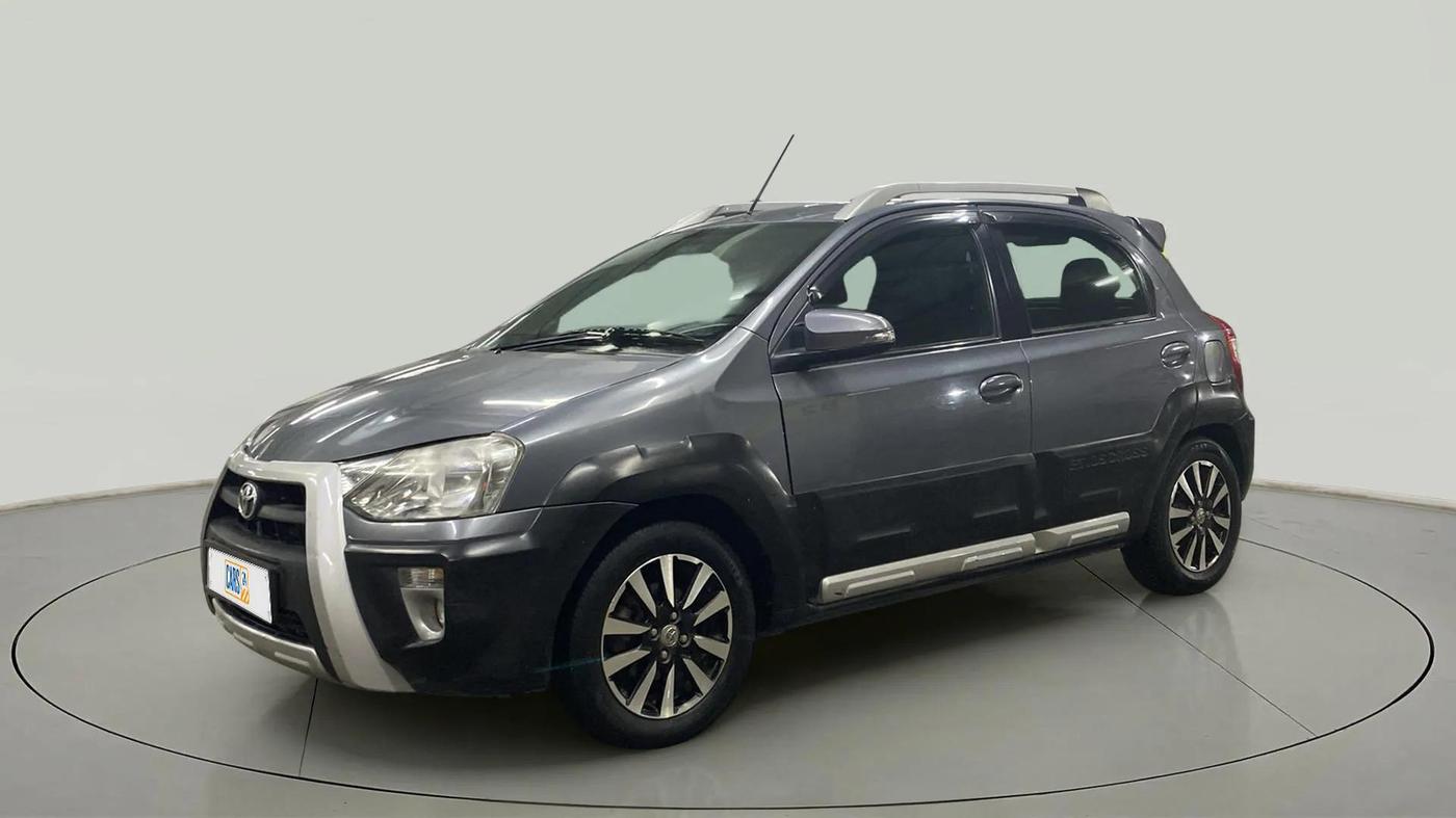 2015 Toyota Etios CROSS 1.2 G, CNG, Manual, 42,615 km, Left Front Diagonal