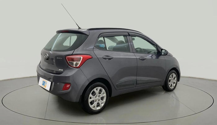 2017 Hyundai Grand i10 SPORTZ 1.2 KAPPA VTVT, Petrol, Manual, 48,144 km, Right Back Diagonal