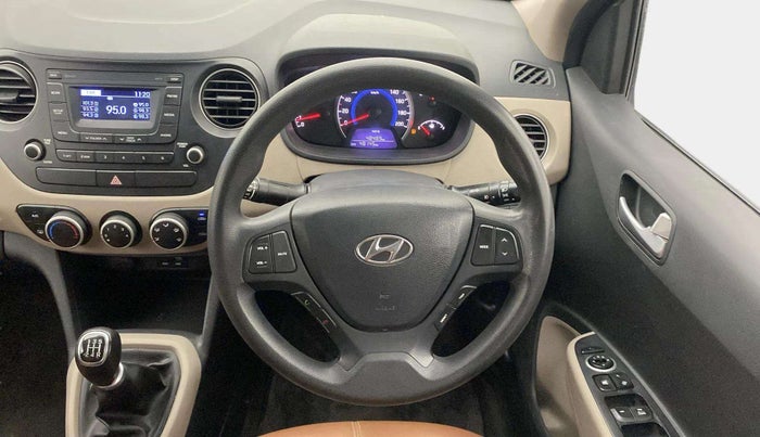 2017 Hyundai Grand i10 SPORTZ 1.2 KAPPA VTVT, Petrol, Manual, 48,144 km, Steering Wheel Close Up