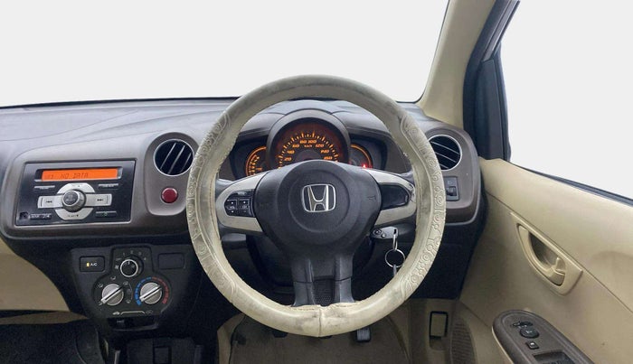 2013 Honda Amaze 1.2L I-VTEC S, Petrol, Manual, 58,051 km, Steering Wheel Close Up