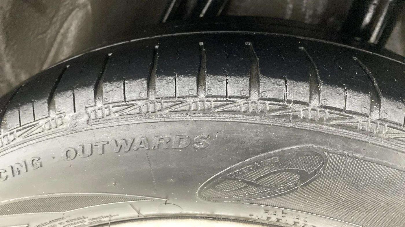 2013 Honda City 1.5L I-VTEC S MT, CNG, Manual, 87,160 km, Left Rear Tyre Tread