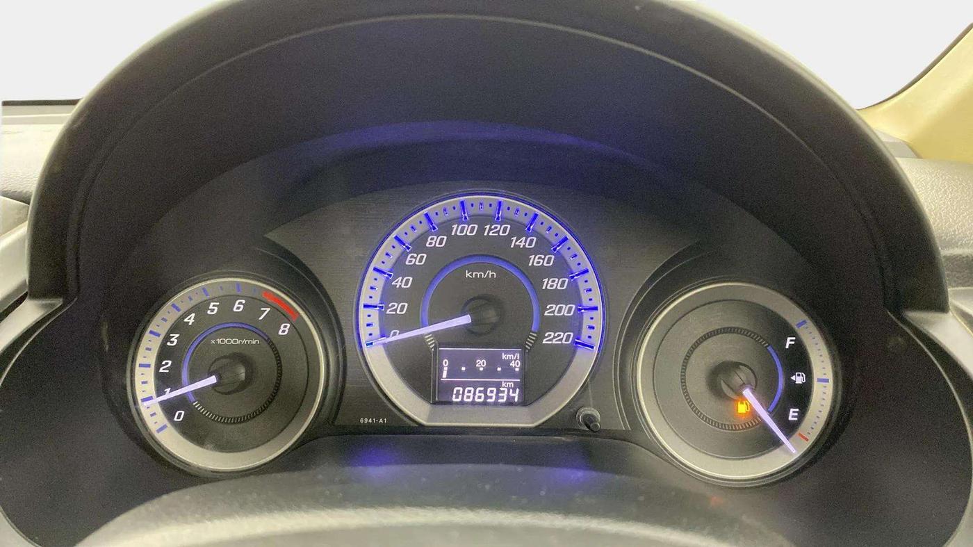 2013 Honda City 1.5L I-VTEC S MT, CNG, Manual, 87,160 km, Odometer Image