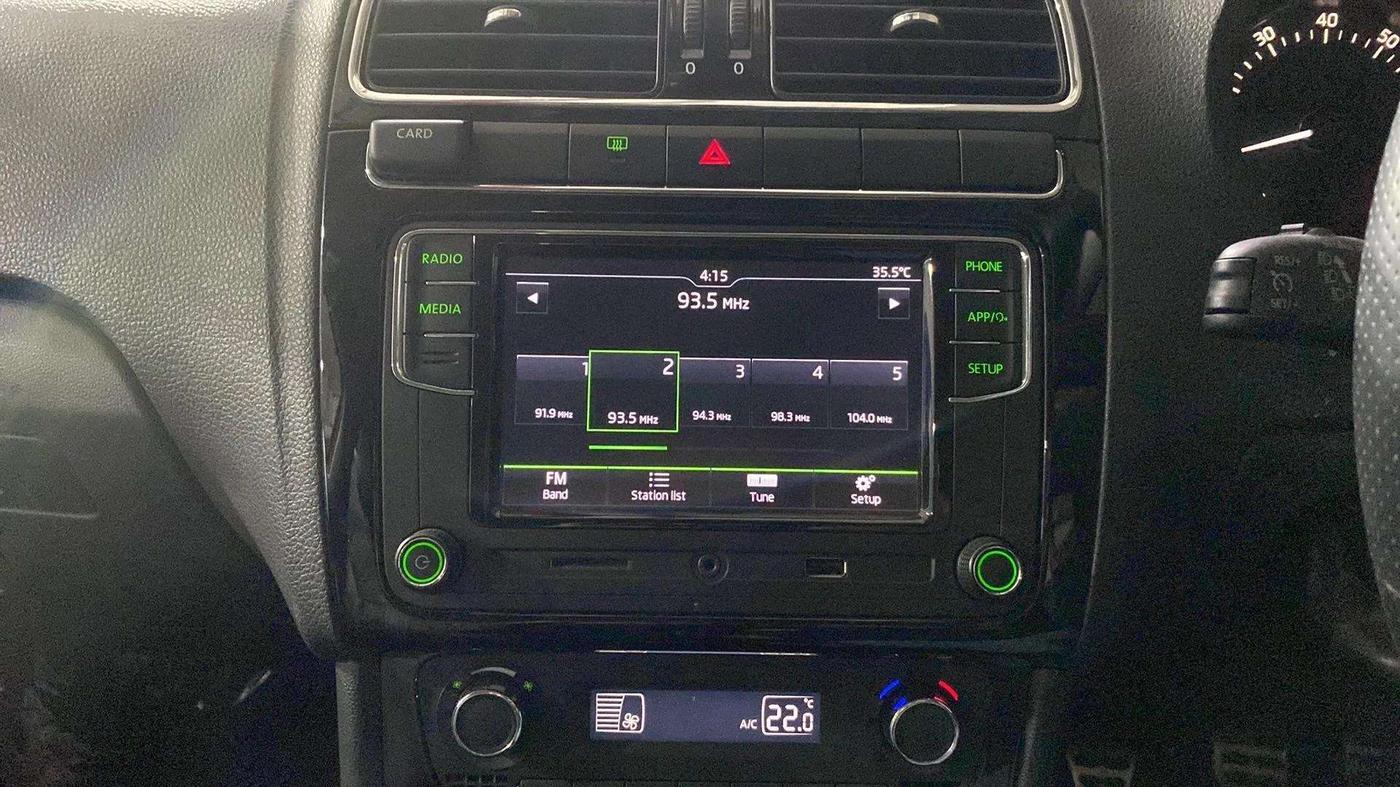 2018 Skoda Rapid STYLE 1.6 MPI, Petrol, Manual, 2,056 km, Air Conditioner