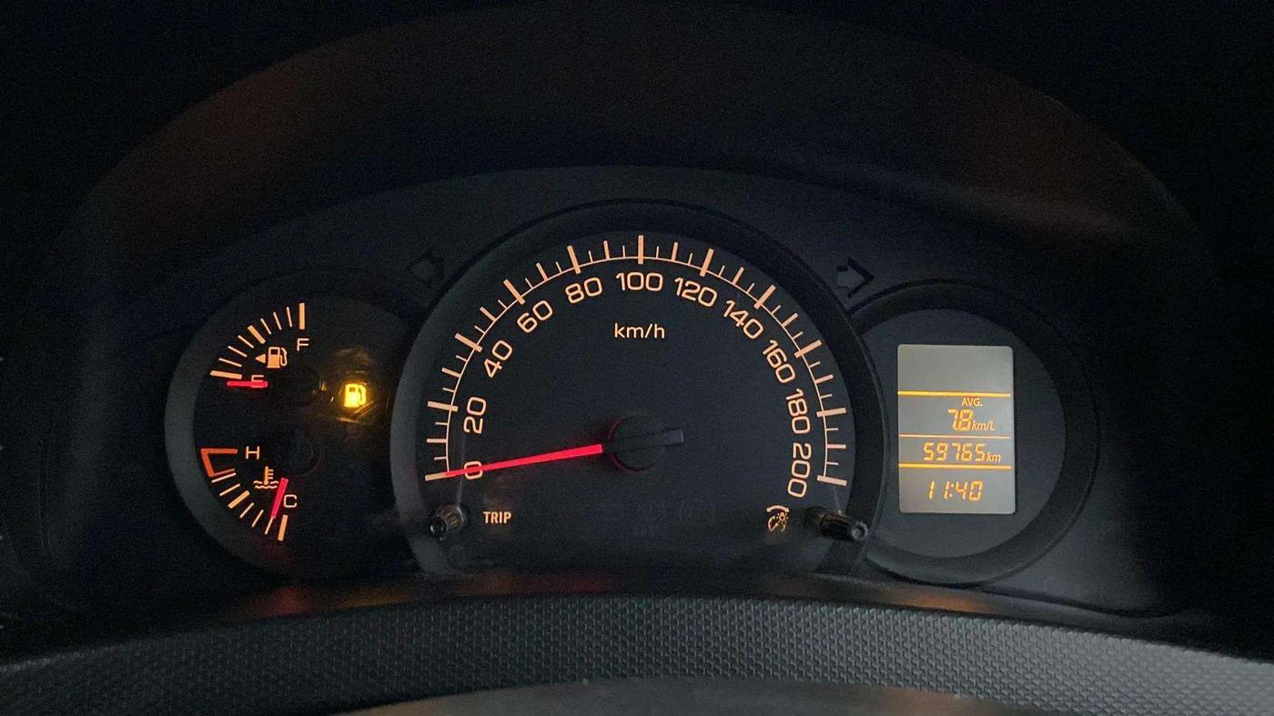 2014 Maruti Swift LXI, Petrol, Manual, 59,744 km, Odometer Image