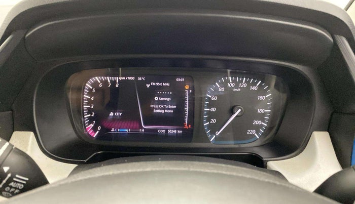 2022 Tata PUNCH CREATIVE  1.2 RTN DUAL TONE, Petrol, Manual, 50,205 km, Odometer Image