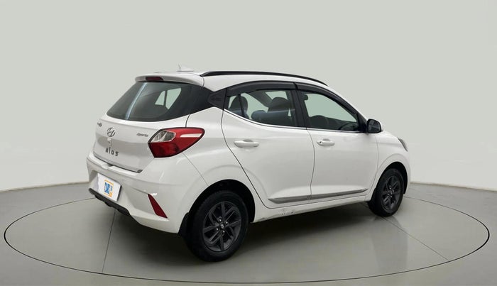 2022 Hyundai GRAND I10 NIOS SPORTZ 1.2 KAPPA VTVT CNG, CNG, Manual, 31,505 km, Right Back Diagonal