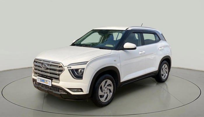 2021 Hyundai Creta E 1.5 PETROL, CNG, Manual, 73,779 km, Left Front Diagonal