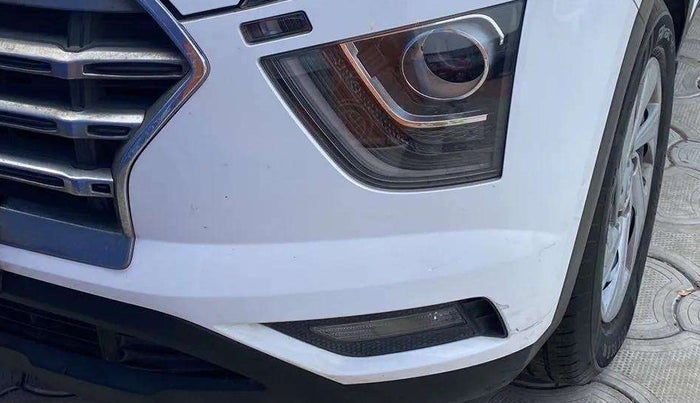 2021 Hyundai Creta E 1.5 PETROL, CNG, Manual, 73,779 km, Front bumper - Minor scratches