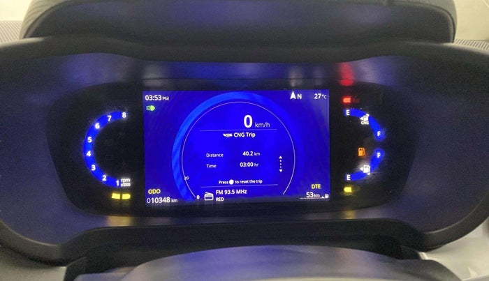 2024 Tata ALTROZ XZ PLUS SUNROOF CNG, CNG, Manual, 10,336 km, Odometer Image