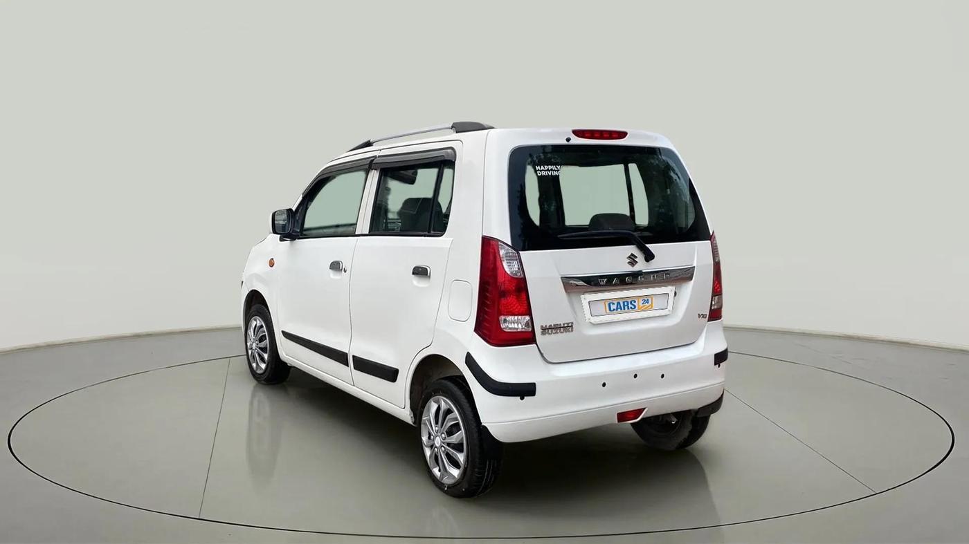 2016 Maruti Wagon R 1.0 VXI, Petrol, Manual, 80,235 km, Left Back Diagonal