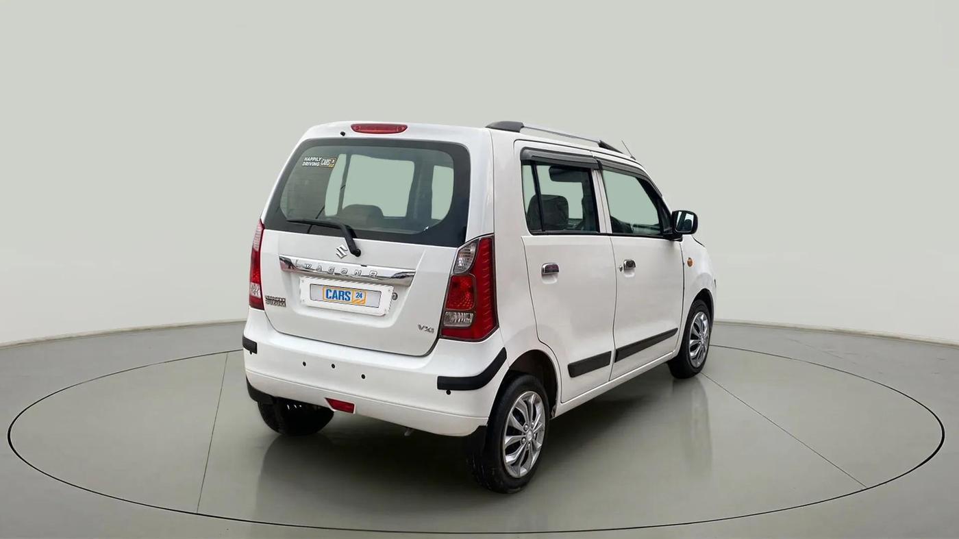 2016 Maruti Wagon R 1.0 VXI, Petrol, Manual, 80,235 km, Right Back Diagonal