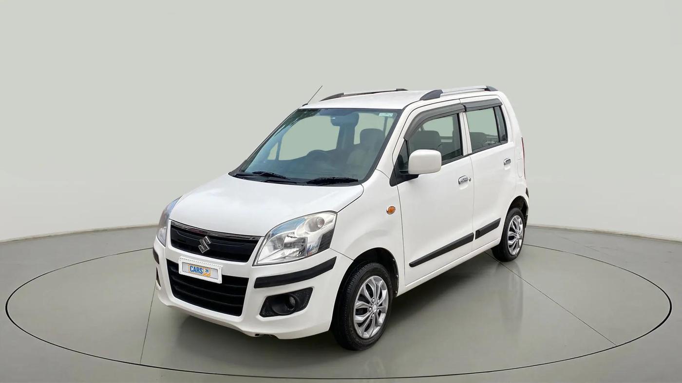 2016 Maruti Wagon R 1.0 VXI, Petrol, Manual, 80,235 km, Left Front Diagonal