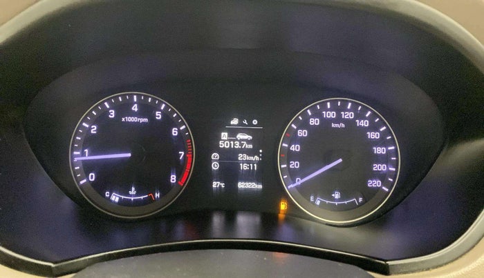 2015 Hyundai Elite i20 ASTA 1.2, Petrol, Manual, 62,319 km, Odometer Image