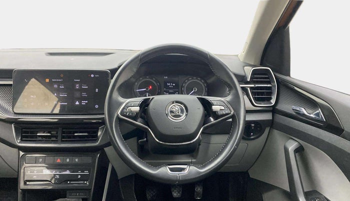 2021 Skoda KUSHAQ STYLE 1.0L TSI MT, Petrol, Manual, 29,279 km, Steering Wheel Close Up